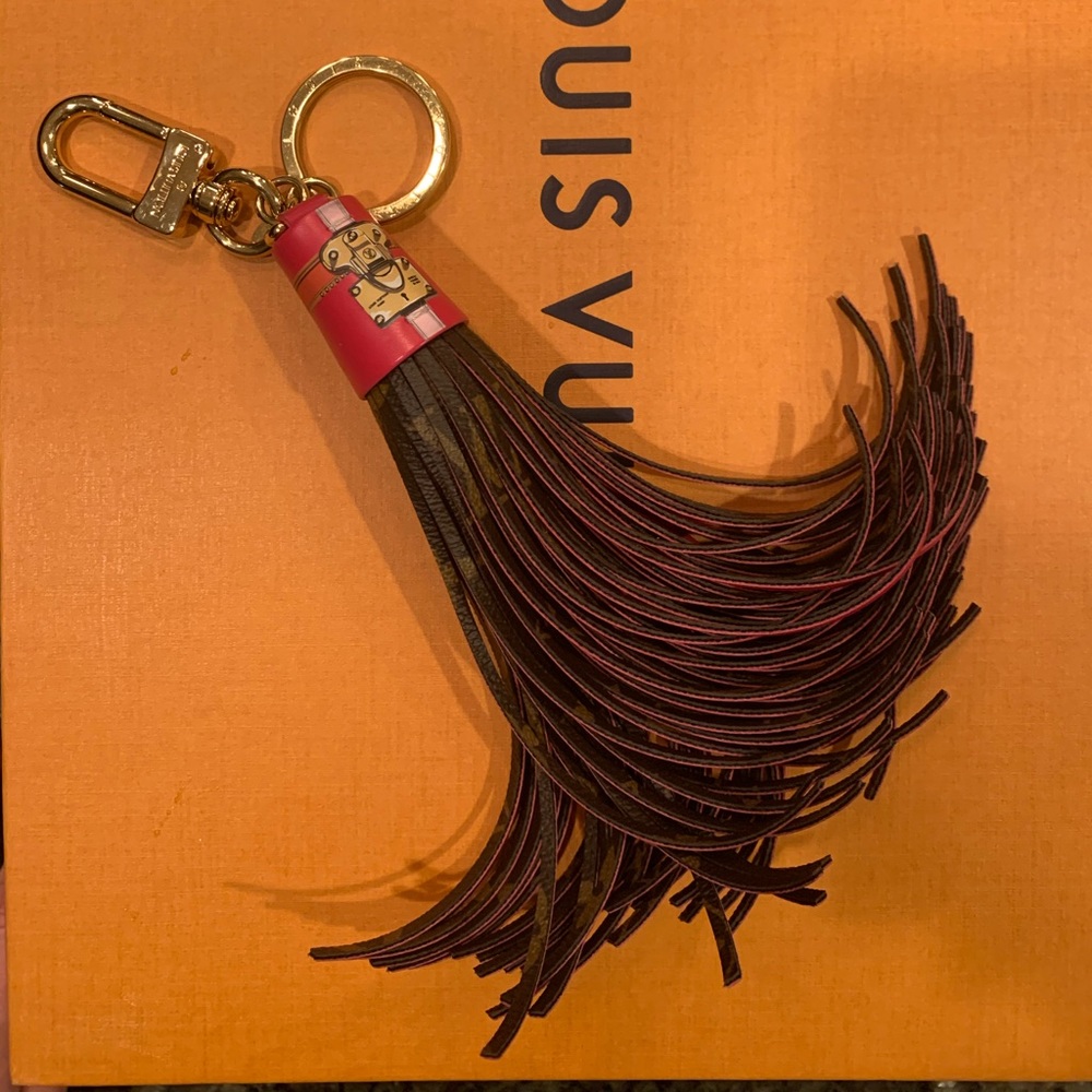 LV limited edition tassel